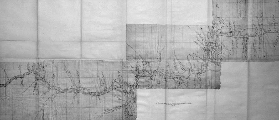 Sketch of Missouri from Fort Mandan part 2